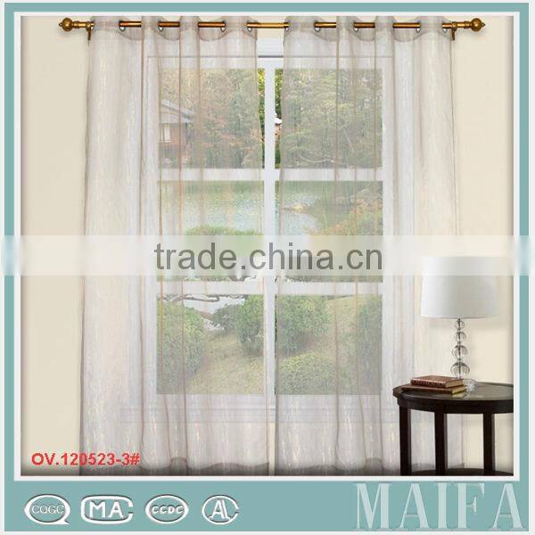2016 new curtain designs 100% polyester germany sheer curtains fashion