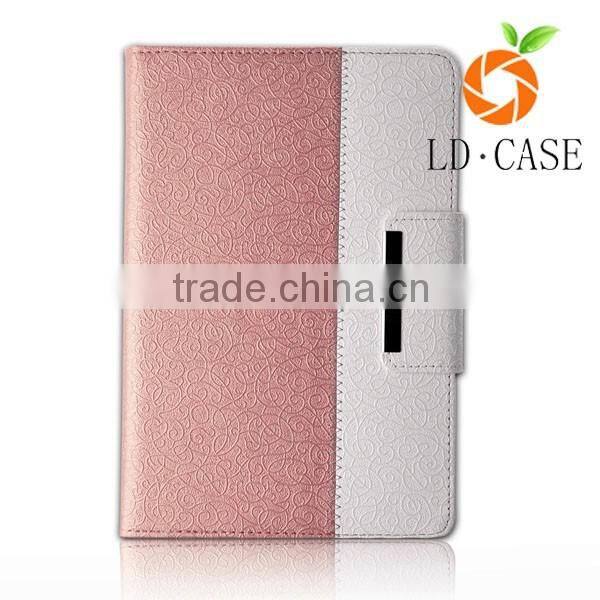 factory wholesale 360 Degree Smart Slim Leather Tablet Cover Case For Ipad with auto mangent