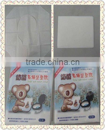 1/4 Disposable Paper Toilet Seat Cover