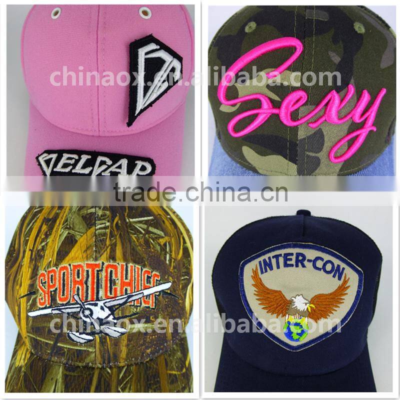 China manufacturer custom embroidery snapback cap, embroidery cap, 3d embroidery snapback cap wholesale