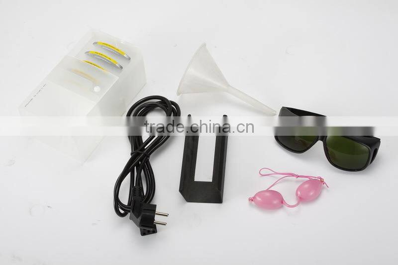 Portable salon use IPL permanent hair removal device with CE