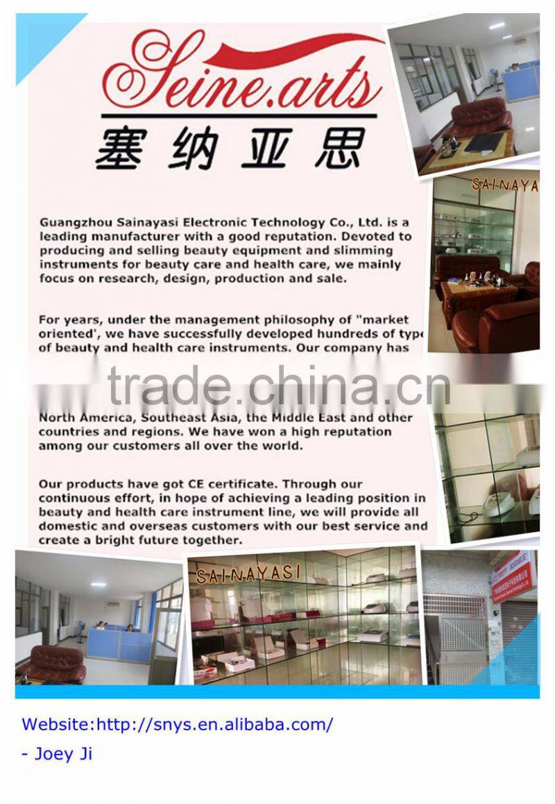 SNYS model LW-012 colour photon ultrasonic portable ipl machine