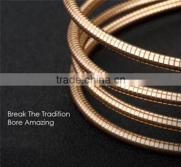 Newest spring metal mobile phone usb charger data cable for iphone