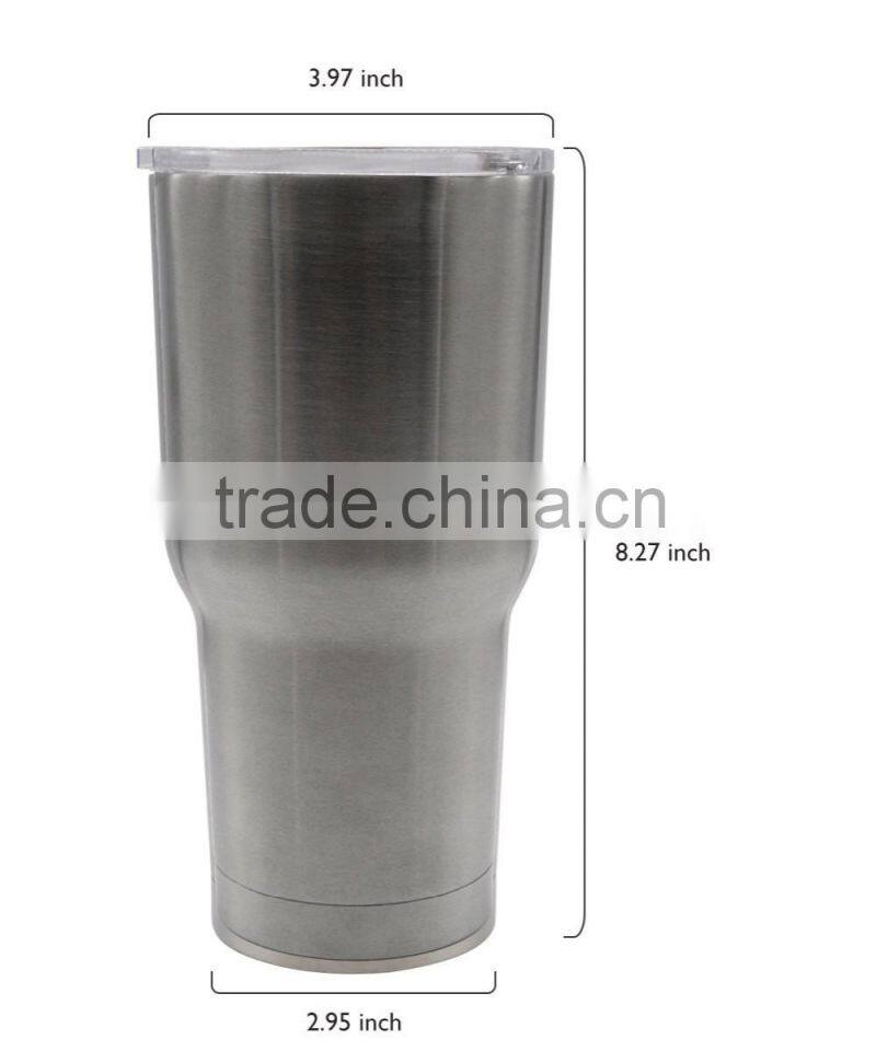 Thermos Mug Stainless Steel Tumbler 30oz - Double Wall Vacuum Insulated Large Coffee Flask / Travel Mug Cup