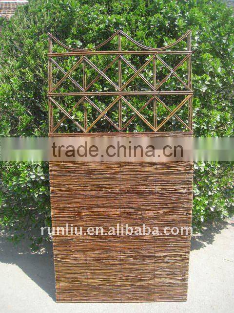 Natural willow screen/panel,wicker screen/panel