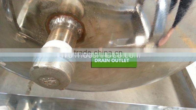 Oil Jacketed Cooking Pot - 100 L, Electric, Tiltable, Without Agitator, TT-JK-ET100