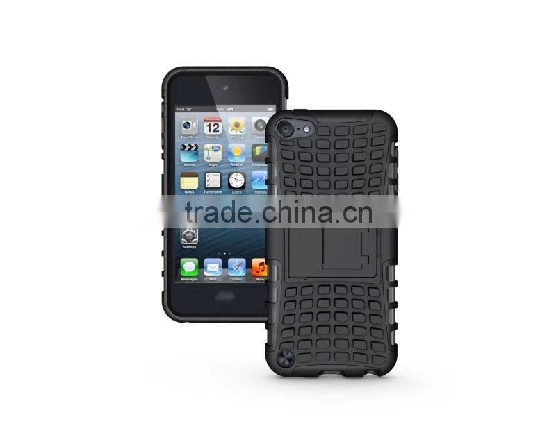 For iPod Touch 6 Armor CASE Heavy Duty Hybrid Rugged Anti-knock Hybird Spider Armor Back Cover For itouch 6 for touch6 armor