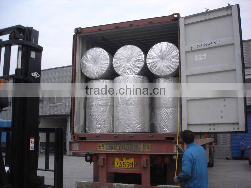 reflective insulation woven laminated aluminum foil for building fabric