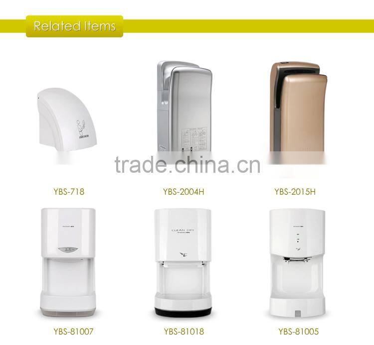 CE Approved YBSD Fashionable Low Price Jet Air Automatic Hand Dryer