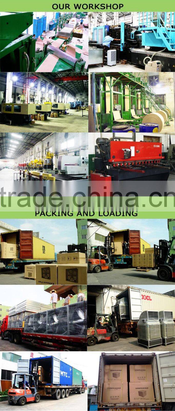 TUHE brand factory industrial window axial flow exhaust fans