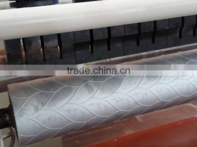 Ultrasonic non woven quilting machine