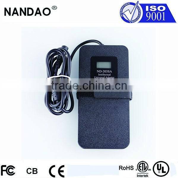 Adjustable 54W Universal Notebook Power Adapter 100-240v AC DC Power Adapter