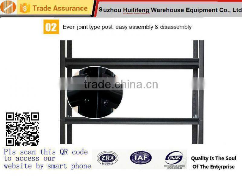 Light Duty Boltless Steel Shelving With 5 Tier And Hidden Keyhole / Rivet Rack