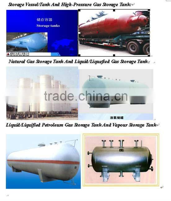 LPG gas semi-trailer