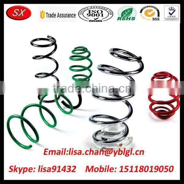 Dongguan Factory OEM Steel Extension Springs with Double Hooks