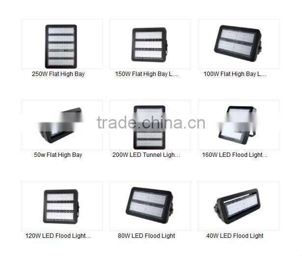 250W Extra High Power led high bay light fitting in terminal mine malls