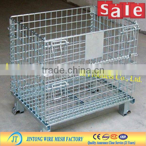 foldable mesh box pallet/ mesh container /mesh box supplier (manufacturer)
