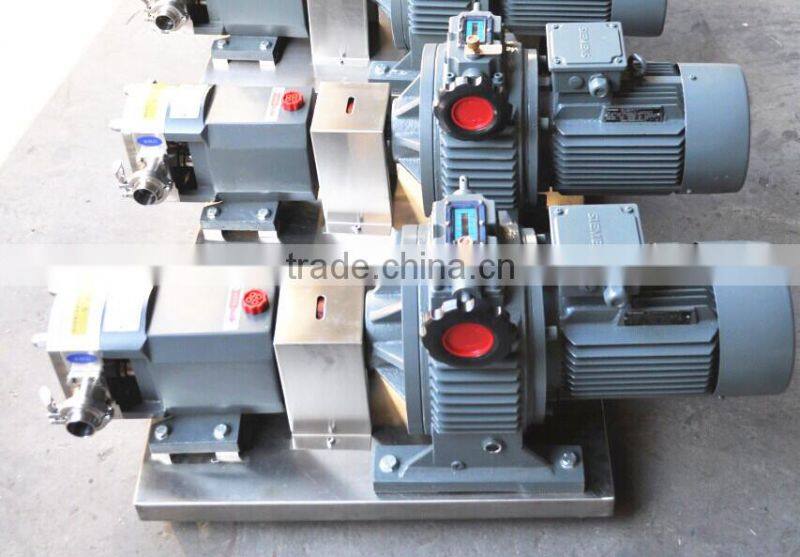 3000L/H stainless steel sugar syrup pumps