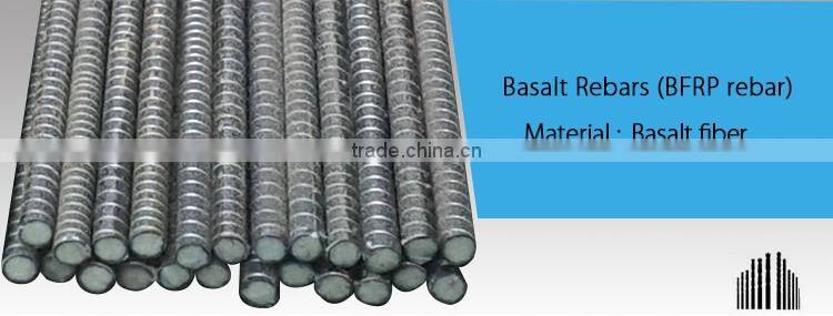 various sizes and various shapes of Basalt fiber rebar bends