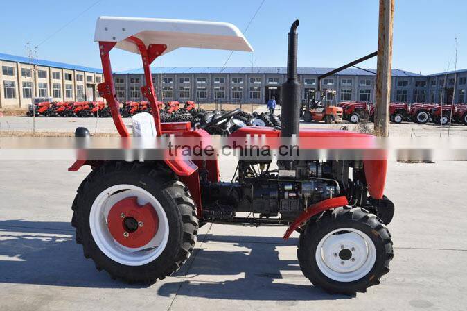 Wheel Tractor Type and Chinese 35hp 4wd small farm tractor with front end loader