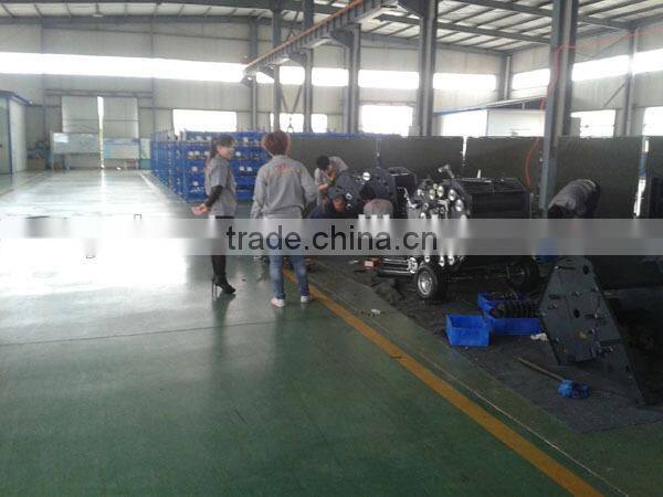 Round baler and strapping machine all-in-one