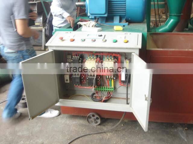 High efficiency Screw Type Biomass Briquetting Press - to make hollow efb briquettes in good quality for fuel