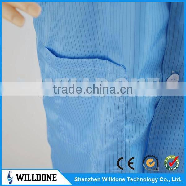 New design fashion Cleanroom ESD Smock Antistatic Clothes cleanroom