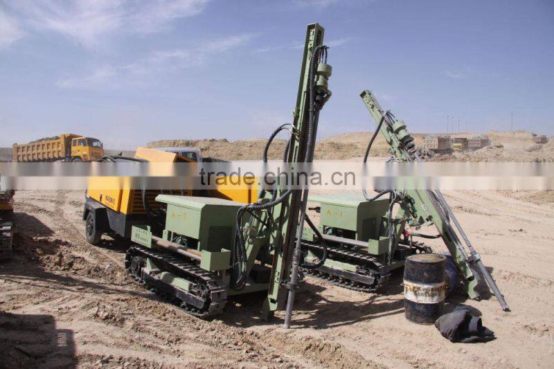 D100YA2-2 engineering project blasting rotary drilling rig