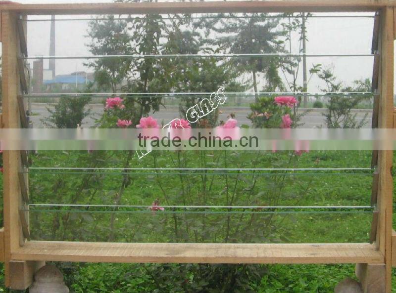 3-6mm CE & ISO9001 Louver Tempered Glass with AS/NZS2208;1996