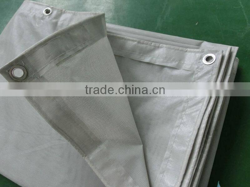 420D/16*15 170GSM PVC Fireproof Mesh Sheet