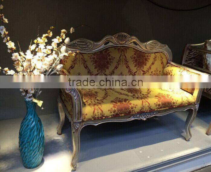 BISINI Chinese Style Living Room Chair, Mandarin Ducks Carving Leisure Chair, Solid Wood Arm Chair (BF01-X1195)