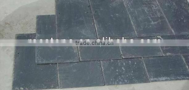 Rough slate plate tile