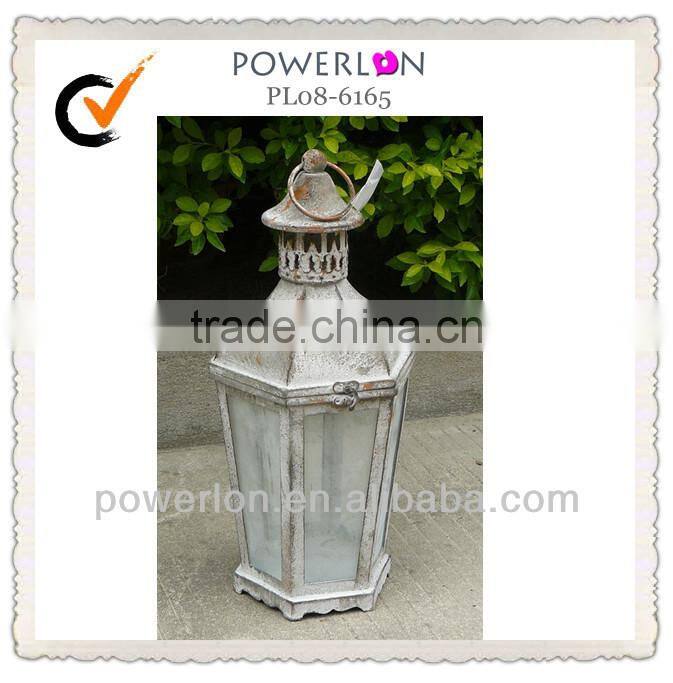 Home decor metal moroccan candle lantern