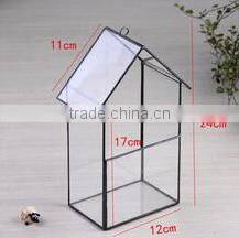 Micro landscape terrarium ornament hanging crystal glass flower vase