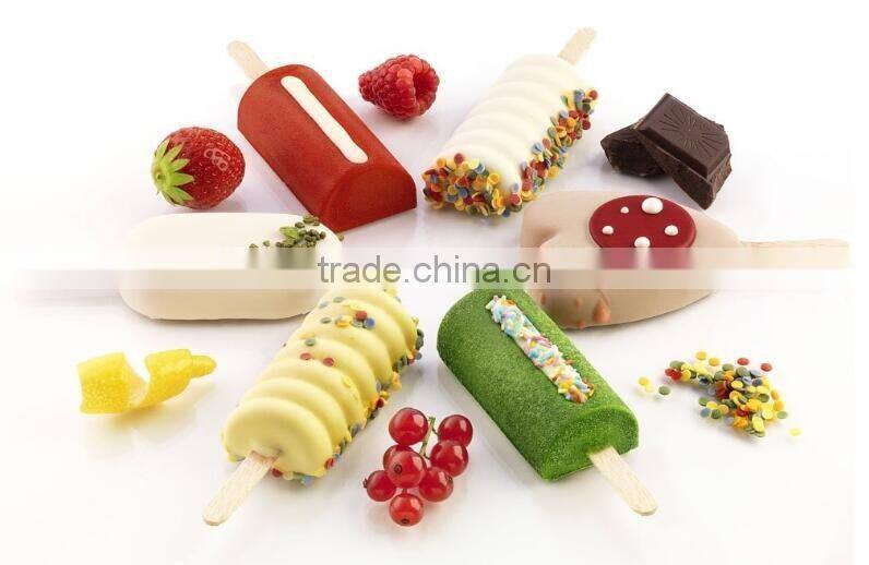 Silicone Mini Ice Cream Popsicle Mold