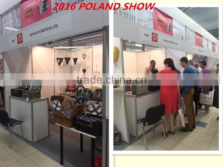 Cheap wicker shopping basket with two moveable handles wicker basket for shopping