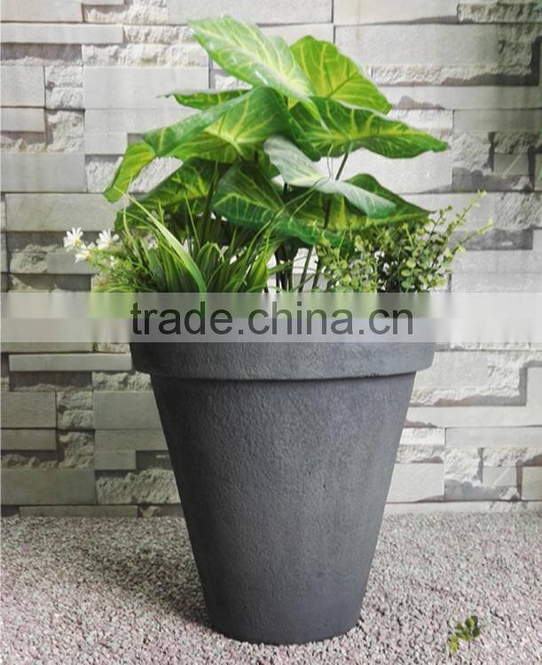 Light Foam Cement Urn Flower Planter Container