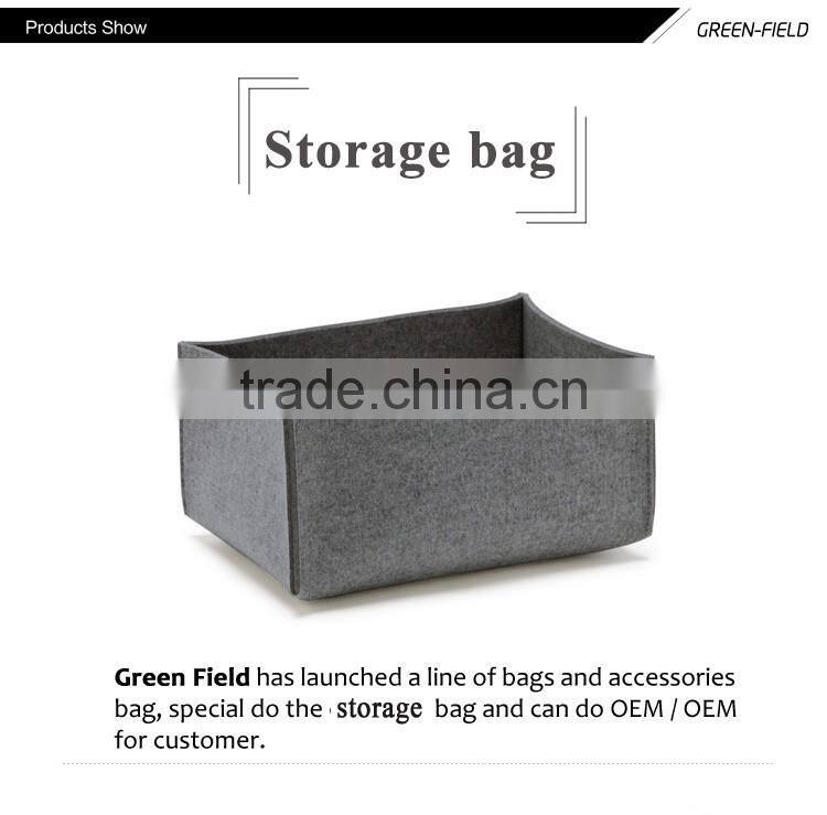 Fashion felt bag cheap felt fruit storage bag