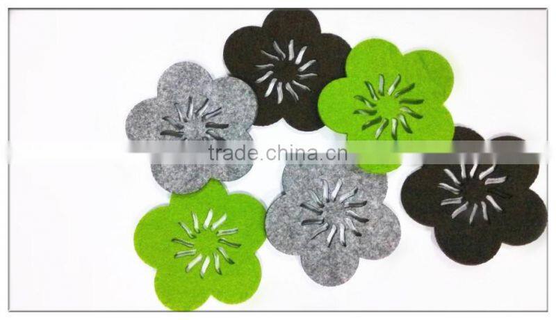 #14061911 new felt coaster in different colors