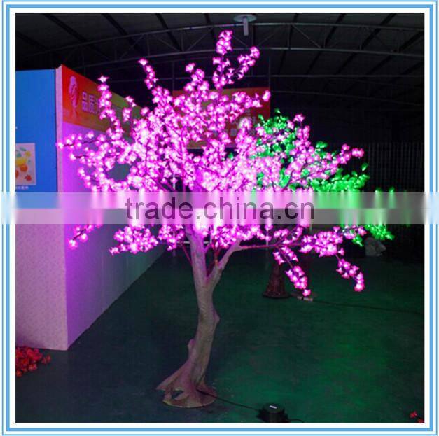 Artificial peony bonsai with lights