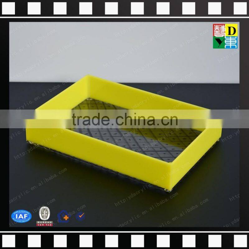 Customized acrylic make up cosmetic display drawer / acrylic cosmetic display storage drawer box from Shenzhen Yidong