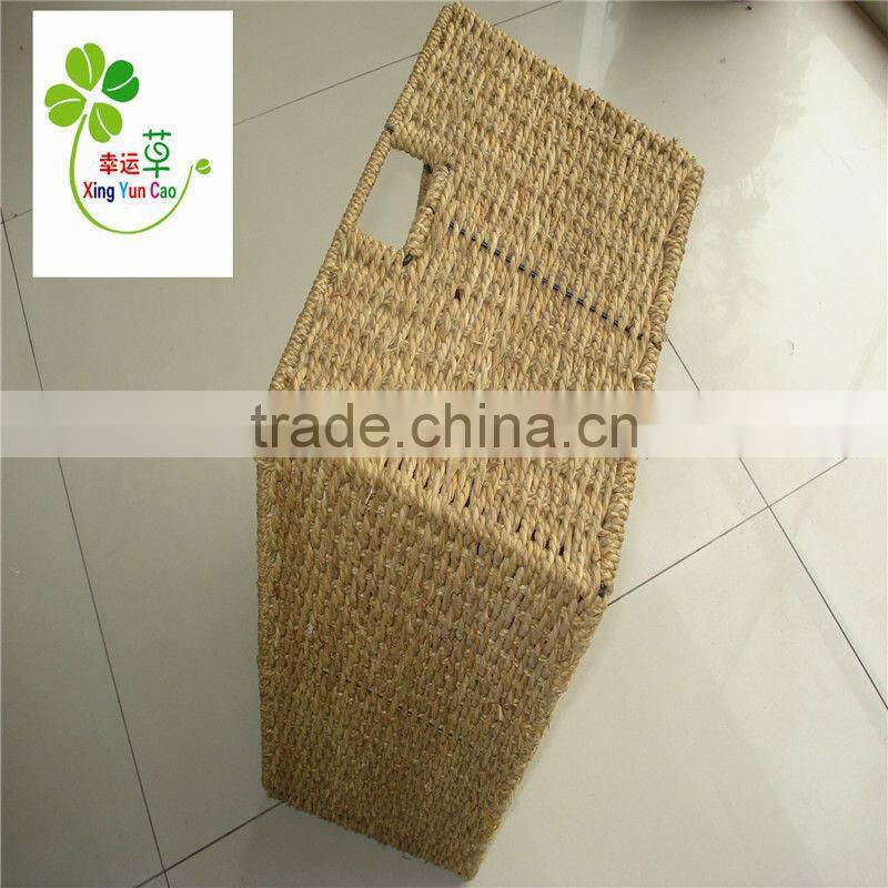 sea-plant storage basket with Window handle