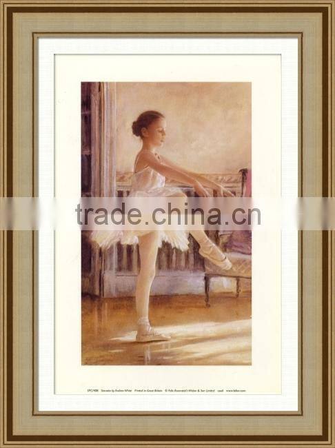 Ballet Dancer Oil Painting