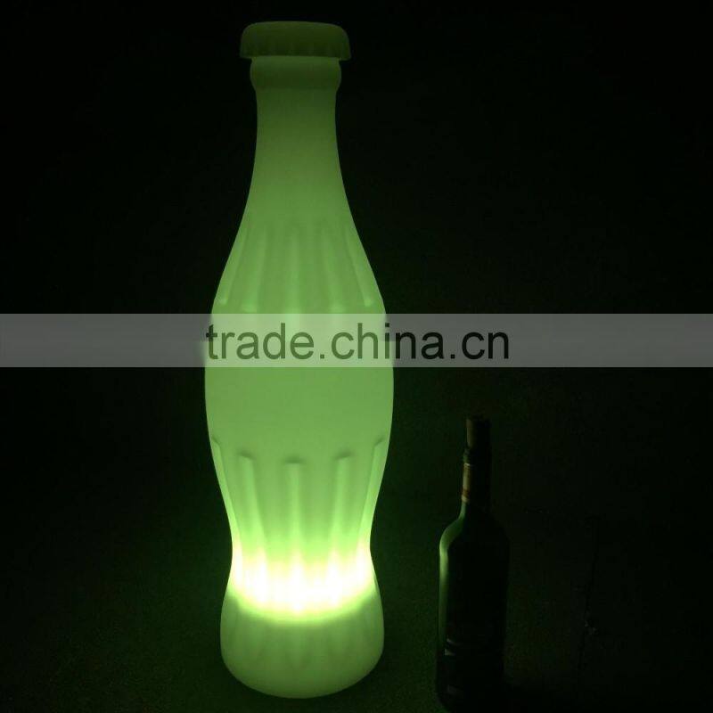 led table light in 16 color change/led illuminated bottle light