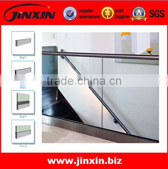 Stainless Steel U Channel for Glass Railing System