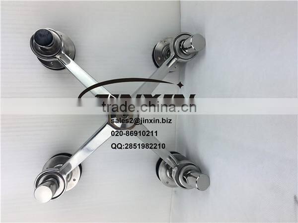 2016 AMERICA ROUTE highest quality & competitive price glass spider,routel,connector,tension rod,handrail from JINXIN Route