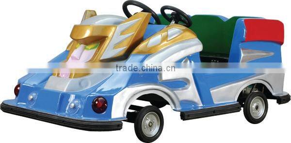 Manufacturer supply electric car for kids ride on fiberglass ride