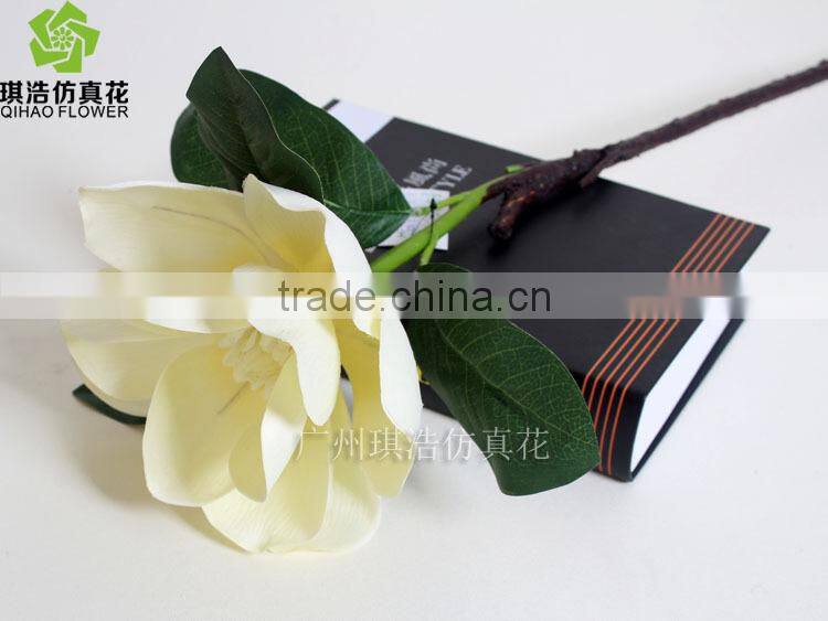 Foshan Factory Natural Decorative Artificial Magnolia Flower