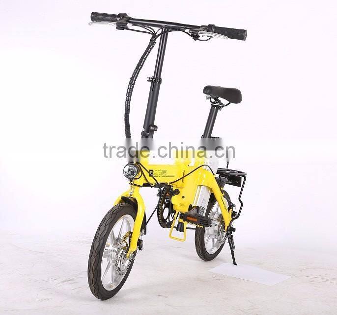 48V 250W 14 inch electric mini bike folding bike for adults