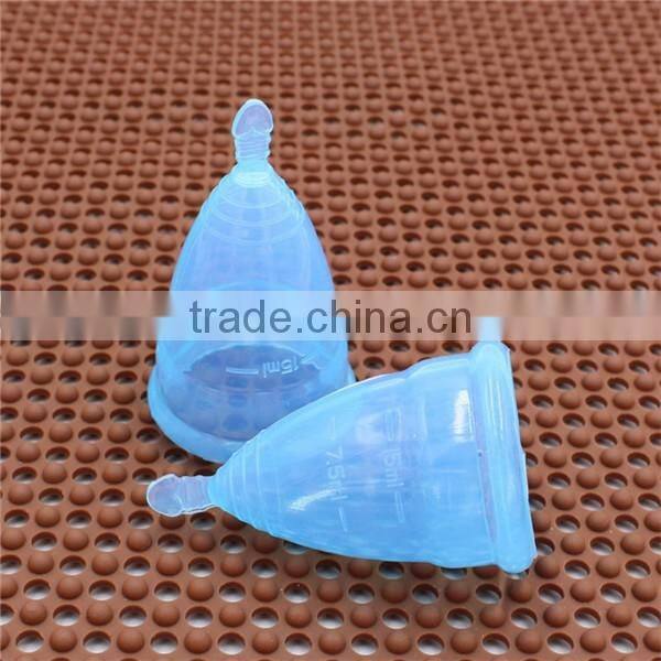 Perfect Feminine Hygiene Product Menstrual Cup Small & Large size lady menstruation cup